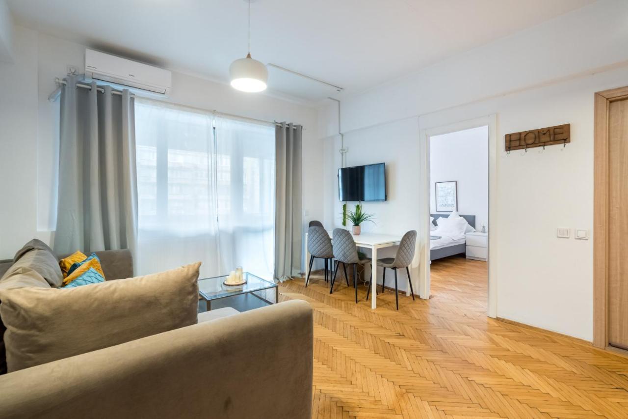 Aonia 2Bdr Apartment - P-Ta Romana View Boekarest Buitenkant foto