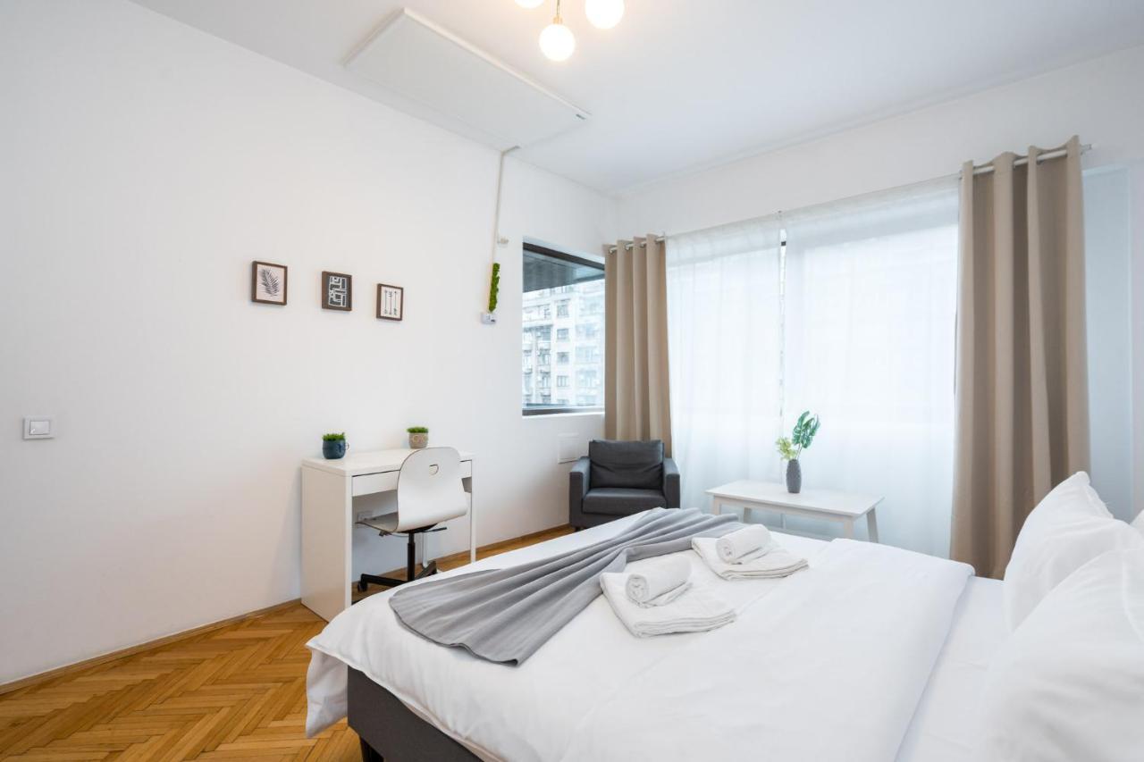 Aonia 2Bdr Apartment - P-Ta Romana View Boekarest Buitenkant foto