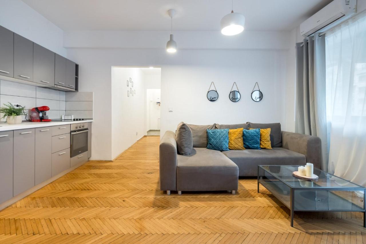 Aonia 2Bdr Apartment - P-Ta Romana View Boekarest Buitenkant foto